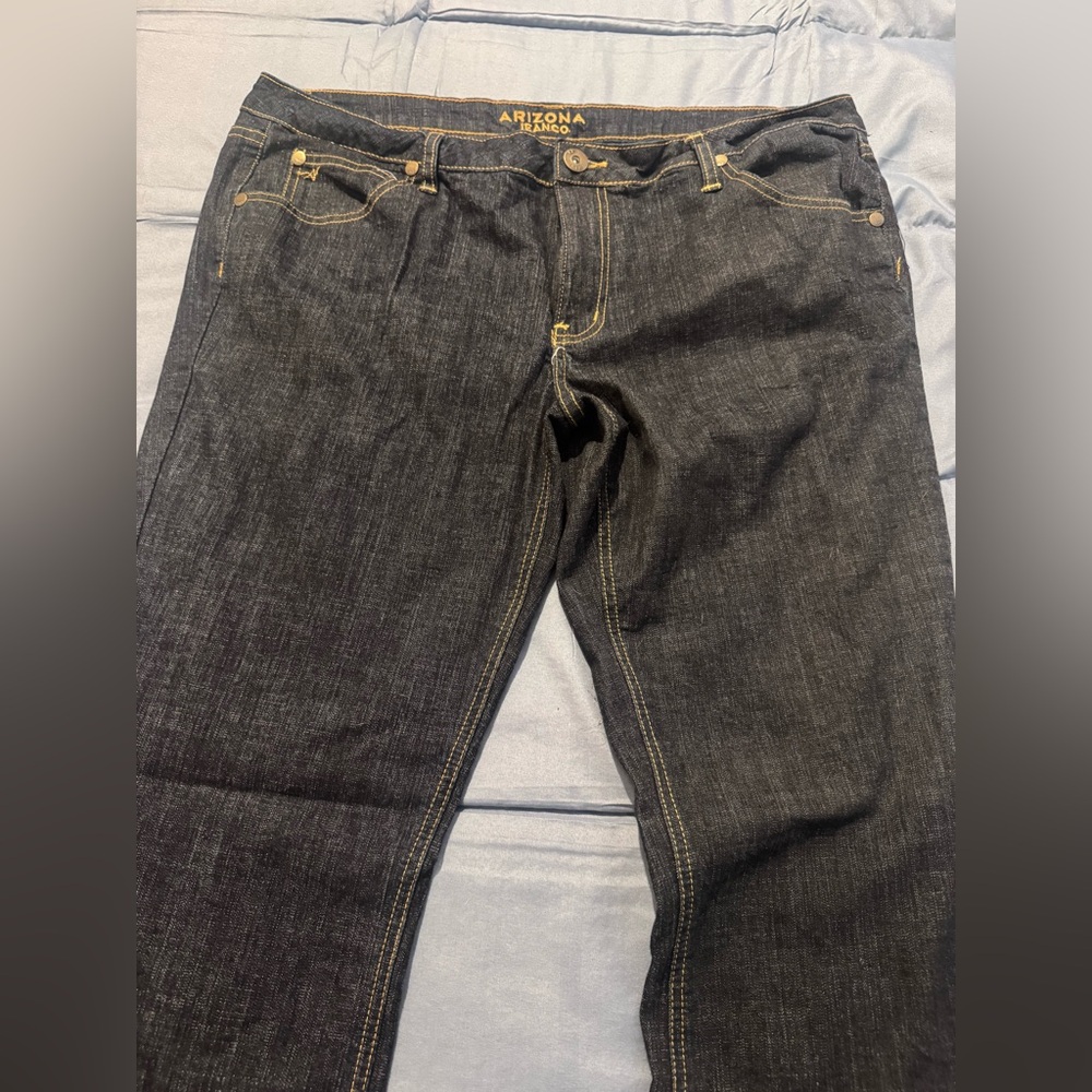 Arizona‎ Dark Denim Flare Jr size 19 Jeans